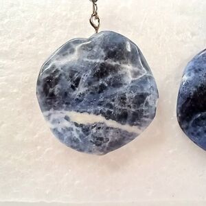 Southwest Earrings Blue Sodalite